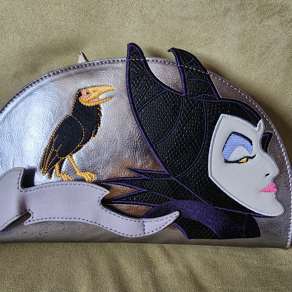 Disney Villains Maleficent Silver Clutch